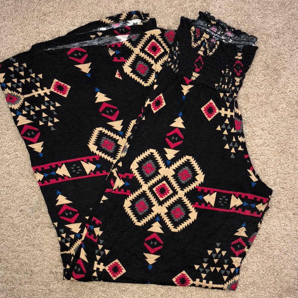 Tribal Style Flare Pants